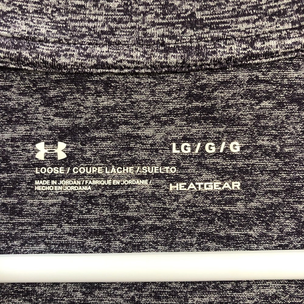 Under Armour Heatgear purple‎ women’s Shirt Sz LG - Picture 5 of 7